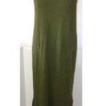 prAna New Womens NWT  XS Cozy Up Maxi Dress Cargo Green Pockets Hemp UPF Antiodor Photo 7