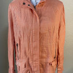 Multiples  shimmer full zip lightweight linen‎ blend blazer. Photo 0