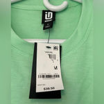 Ideology NWT mint green women’s active solid crewneck top sz M  Photo 4