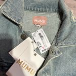 Show Me Your Mumu  denim jean jacket RN46040 size small NWT Photo 3