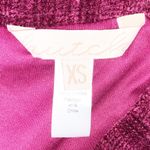 Hutch Anthro Burgandy Velour Midi Skirt Size XS Photo 2