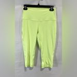 Lululemon  Athletica Lime Green Capris Photo 1