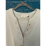 Calvin Klein Calvin‎ Klein Womens Mini T Shirt Top Short Sleeve Light Blue Photo 2
