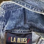 L.A. Blues  Y2K Denim Overalls with Wide Leg Photo 1