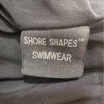 Shore Shapes Swimwear Black Geometric Print One Piece Swimsuit Shaper Slimming Size 8 Photo 5