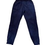 Cherokee Revolution Joggers Scrubs Blue Elastic Waistband Drawstring Pockets S Photo 7