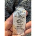 Vince Interlocking Cable Wool-Cashmere-Blend Cardigan Light Slate Size XL $465 Photo 8