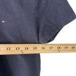 Tommy Hilfiger  Size Medium Prep Collared Blue‎ Short Sleeve Polo Shirt Photo 6