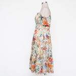 Dress the Population - River Off-Shoulder Floral Midi Dress Photo 4