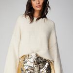 Nasty Gal Gold Crocodile Shorts Photo 0