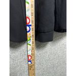 L'Agence  Womens Blazer Size 6 Black One Button Lined Relaxed Solid Pockets Work Photo 11