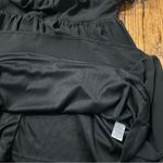 Entro NWT Black Dress With Pockets Puffy Shoulder Small Photo 9