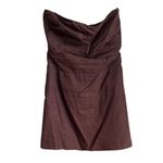 ✨SNDYS Romi Linen Sz XSmall Dress in Chocolate✨ Brown Photo 3