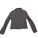 Marrakech Layla Gray Knit Asymmetrical Cropped Moto Jacket Size XS Photo 7