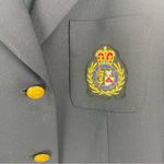 Petite Sophisticate Stretch Nautical Captain’s Blazer Navy Size 0 Photo 2