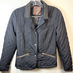 Massimo Dutti  Quilted Jacket‎ Navy Women’s Size Small Photo 0
