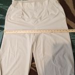 Athleta White Wide-Leg Women's Pants Abalone Color Cropped Womens 12 Photo 10