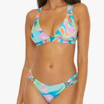 Becca All That Glitter Side Split Hipster Bikini Bottom Size Medium NWT Photo 0