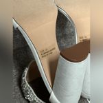Lulus NEW  Dannah White Suede Rhinestone and Pearl High Heel Sandals Women’s 5.5 Photo 8