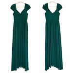 Lulus Make Me Move Forest Green Maxi Dress • Sz S Photo 6