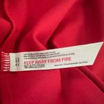 Free People  Intimately Bodycon Strappy Red Mini Dress Size L NWOT Photo 3