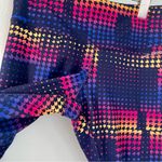 Brooks Greenlight Capri Tights Leggings in Sunset Maze size small Photo 4