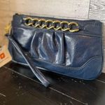 wilson's leather Wilson‎ leather navy blue wristlet NWT Photo 0