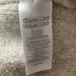 Vita Milano M Wool Blend Sweater Light Brown Pleated Chiffon Cuffs 3/4 Sleeve Size M Photo 4