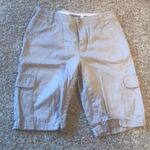 Liz Claiborne  tan khaki shorts sz 6 style Sloan Photo 0