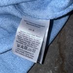 DKNY  Jeans Sky Blue Cropped Sweatshirt Size XL NWT Photo 4