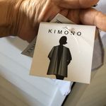 Jessica McClintock New Jessica M Platinum Beaded Kimono Cover Up Photo 2