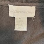 Soft Surroundings  Everyday Open Front Gray Cardigan Modal Blend Size XL Photo 7