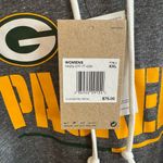 Nike NWT! Women’s Green Bay Packers gray heather lightweight hoodie shirt XXL Photo 1