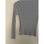 Abercrombie & Fitch Abercrombie Fitch Black White Striped Ribbed Small Y2K Preppy Minimalist Capsule Photo 4