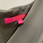 Catherine Malandrino  BodyCon V Neck Dress Green Size 10 Photo 7