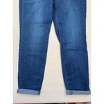 Workshop Republic Clothing WORKSHOP Republic Womens Size 14 Med Dark Blue High Waist Skinny Ankle Stretchy Photo 3