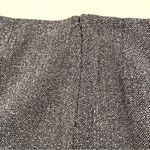 Villager || Black/white tweed lined pencil skirt with side zipper Photo 5