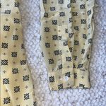 Claudie Pierlot Romila Crepe de Chine Print Mini Shirt Dress Butter Yellow 36 S Photo 3