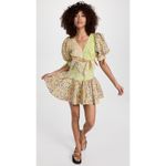 ALEMAIS‎ Daisy Spliced Mini Dress Size 4 Photo 2