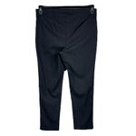 Chico's Chico’s SZ 2 (Large) Perfect Stretch Ankle Pants Pull-On Tapered Pockets Gray Photo 2