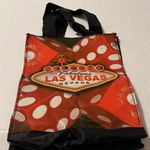 Las Vegas bag straight from Las Vegas can be used as a lunch bag Red Photo 1