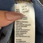 We The Free  FP Blue Denim Pull On Penny Flare Jeans Size Medium 29 Photo 6