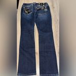 Miss Me  straight leg blue jeans denim Women's Blue Jeans Photo 1