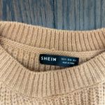 SheIn  Sweater in White, Brown, Black Photo 1