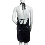 Jolt  Dress Womens Small Black Multi Allover‎ Sequin Mini Shimmer Sparkle Party Photo 3