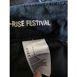 American Eagle Womens 4 Black High Rise Festival Cut Off Shorts Frayed Hem Next Photo 8