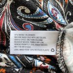 Xhilaration Women’s Junior’s Size S Paisley Floral Bell Sleeve V-Neck Wrap Dress Photo 4