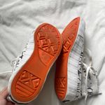 Converse  Chuck Taylor white orange and black high tops Photo 6
