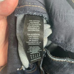 White House | Black Market Distressed Skimmer Jeans Patch Stretch Size 4 EUC! Photo 10