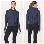 Lululemon  Athletica Lead The Pack Hoodie, Heathered Stony Grape / Black sz. 2 Photo 5